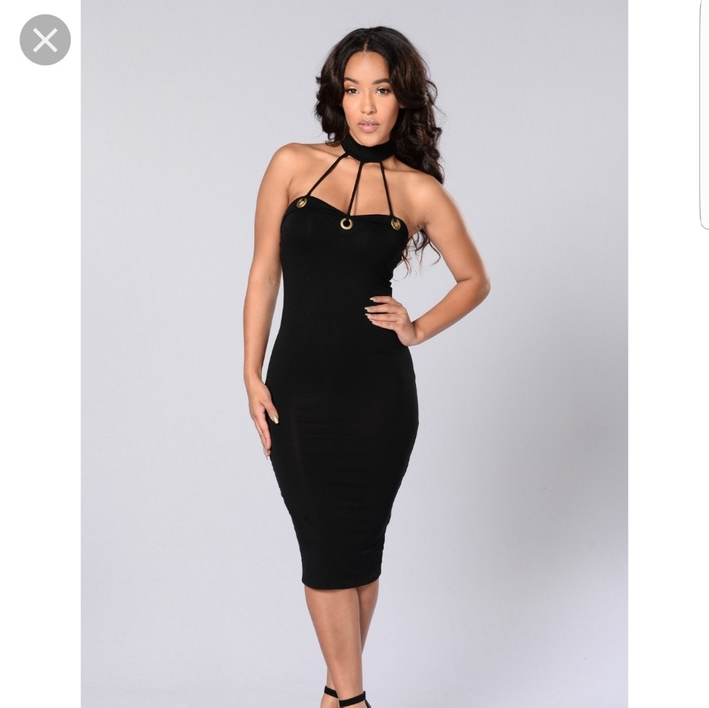 Fashion Nova Choker Dress